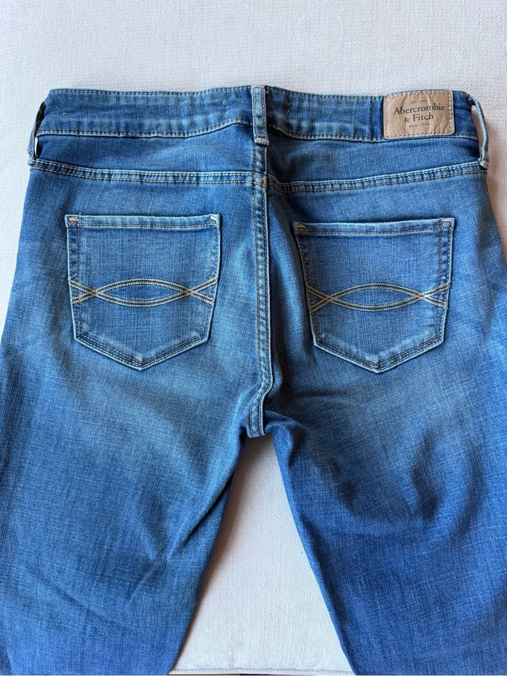 Abercrombie & Fitch Medium Blue Skinny Jeans